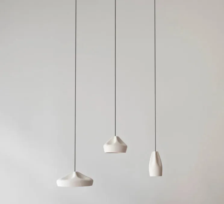 Suspension, Pleat Box 13, blanc, Ø11,5cm, H26cm - Marset