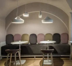 Suspension, Pleat Box 24, blanc, H18cm, Ø21cm - Marset