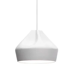 Suspension, Pleat Box 24, blanc, H18cm, Ø21cm - Marset