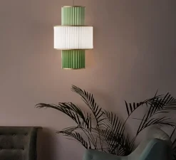 Suspension*Le Klint Suspension, Plivello 111, , Ø30cm, H49cm - blanc, vert