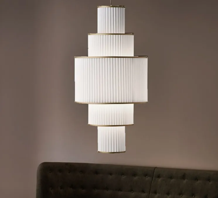 Suspension, Plivello 113, blanc, Ø48cm, H97cm - Le Klint