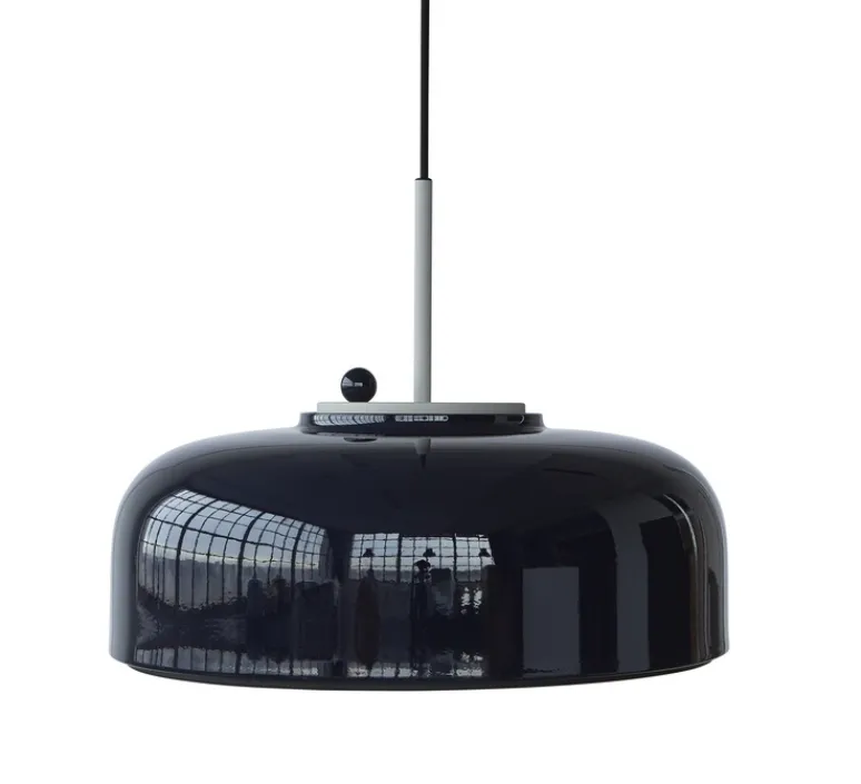 Suspension*Please Wait to be Seated Suspension, Podgy, , Ø42cm, H27cm - bleu navy