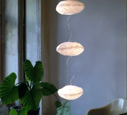 Suspension*Celine Wright Suspension, Points de Suspension, branchement sol, , L50cm, H250cm - blanc