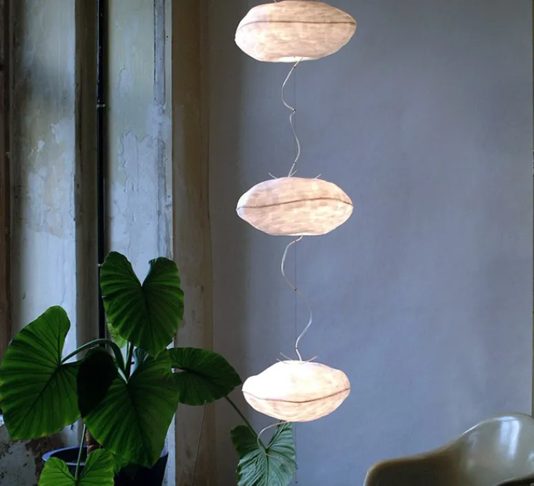 Suspension*Celine Wright Suspension, Points de Suspension, branchement sol, , L50cm, H250cm - blanc