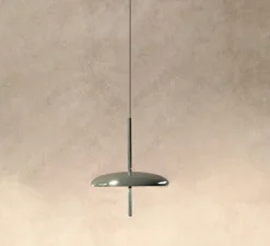 Suspension*Nexia Suspension, Porte, , IP43, LED, dim, 2300-2700-3000K, 500 lm, Ø16cm, H20,2cm - gris ciment