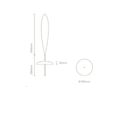 Suspension, Porte strap, rouge, IP43, LED, dim, 2300-2700-3000K, 500 lm, Ø16cm, H20cm - Nexia