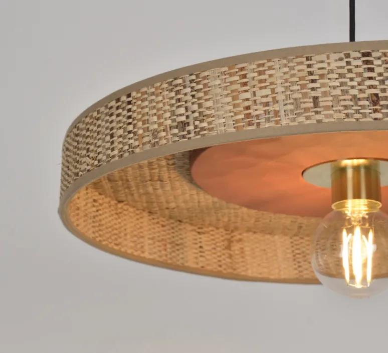 Suspension*Market Set Suspension, Portinatx, , Ø50cm, H6cm - terracotta