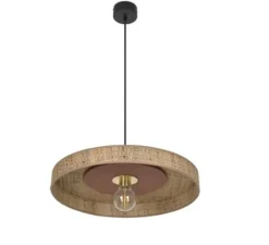 Suspension*Market Set Suspension, Portinatx, , Ø50cm, H6cm - terracotta