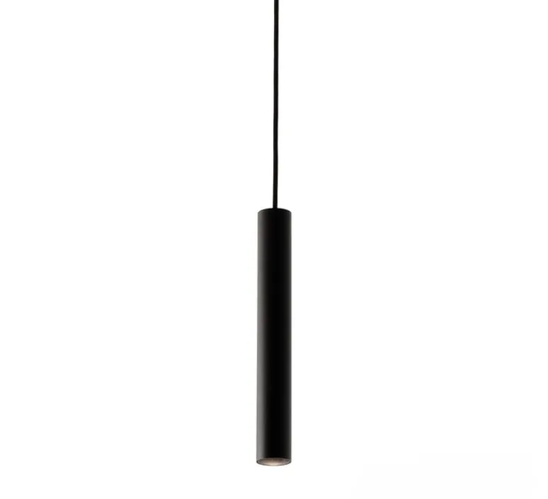 Suspension*Faro Architectural Suspension pour rail encastrable, Neso Top 40°, , LED, dim, 3000K, 444 lm, Ø3,5cm, H25cm - noir