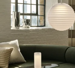 Suspension, Press Frosted Large, verre givré, IP55, LED, 2700K, Ø30cm - Tom Dixon