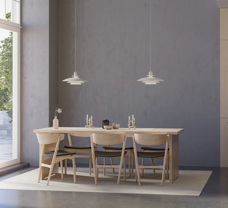 Suspension, Primus I, sable et laiton, Ø43cm, H20cm - Belid