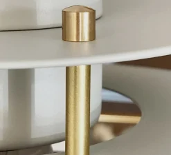 Suspension, Primus I, sable et laiton, Ø43cm, H20cm - Belid