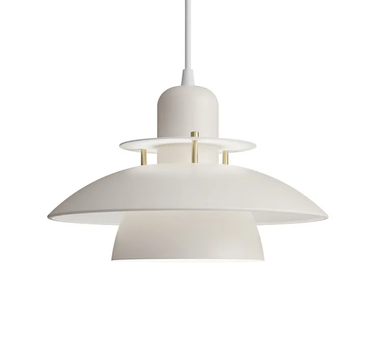 Suspension, Primus IV, sable et laiton, Ø28cm, H19,6cm - Belid