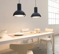 Suspension, Projecteur 365, bleu, Ø37cm, H38cm - Nemo Lighting