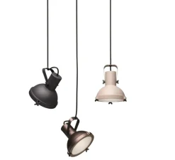 Suspension*Nemo Lighting Suspension, Projecteur 165, , Ø22cm, H18cm - moka