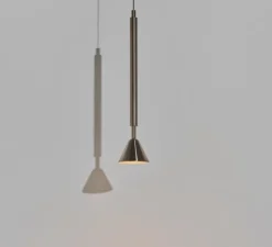 Suspension, Pyl, grande, acier, LED, dim, 2700K, 970 lm, Ø21,6cm, H110cm - Petite Friture
