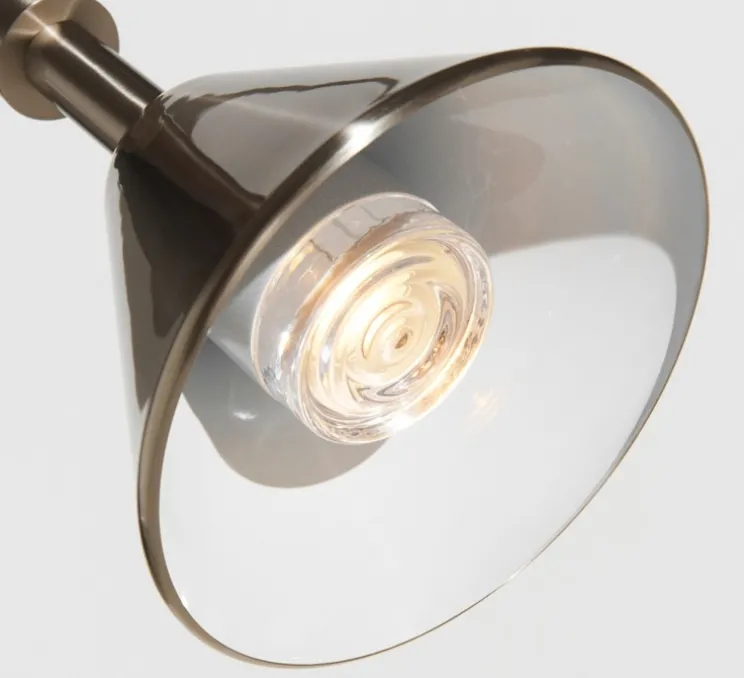 Suspension, Pyl, petite, acier, LED, dim, 2700K, 970 lm, Ø21,6cm, H54cm - Petite Friture