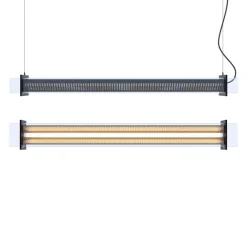 Suspension*Sammode Suspension, Quadratube P1, , LED, dim, 2700K, 2860 lm, L161,6cm, H12,2cm - cuivre
