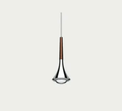 Suspension, Rain sans rosace, chrome & bronze, LED, dim, 2700K, 1280 lm, Ø8,5cm, H21cm - Lodes