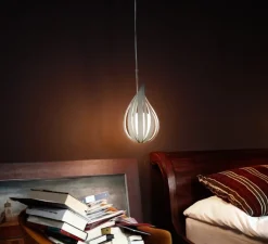 Suspension*LZF Suspension, Raindrop SP, , Ø18cm, H30cm - blanc ivoire