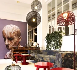 Suspension, Random Light II, Medium, noir, LED,2700k, 800lm, Ø80cm - Moooi