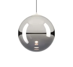 Suspension*Lodes Suspension, Random solo 23 sans rosace, , LED, dim, 3000K, 160 lm, Ø23cm, H23,7cm - chrome