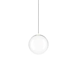 Suspension*Lodes Suspension, Random solo 12 sans rosace, , LED, dim, 3000K, 160 lm, Ø12cm, H12,7cm - transparent