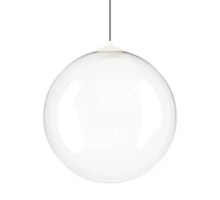 Suspension*Lodes Suspension, Random solo 28 sans rosace, , LED, dim, 3000K, 160 lm, Ø28cm, H28,7cm - transparent