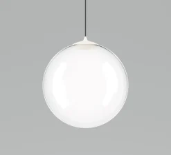 Suspension*Lodes Suspension, Random solo cluster 5 pièces avec rosace, , LED, dim, 2700K, 450 lm, Ø38cm, H130cm - rose, transparent