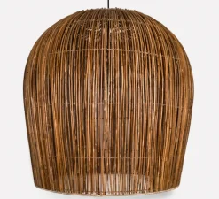 Suspension, Rattan Bulb L, naturel, Ø91cm, H95cm - Ay Illuminate