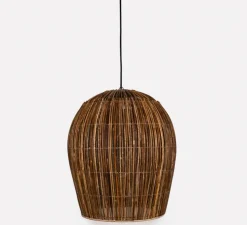 Suspension, Rattan Bulb S, naturel, Ø54cm, H63cm - Ay Illuminate