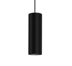 Suspension, Ray 2.0 PAR16, sans rosace, noir, Ø6,7cm, H20cm - Wever&Ducré