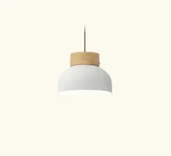 Suspension*Robin Suspension, Reiko flat, , Ø21cm, H15cm - blanc mat