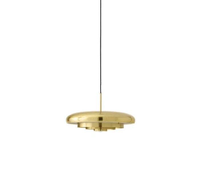Suspension, Resonant, laiton, Ø53cm, H27cm - Audo Copenhagen