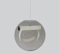 Suspension, Reveal Large, transparent, LED, dim, 3000K, 900 lm, Ø45cm - Northern