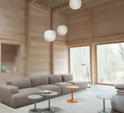 Suspension*Muuto Suspension, Rime, , Ø37cm, H45,5cm - gris, opalin