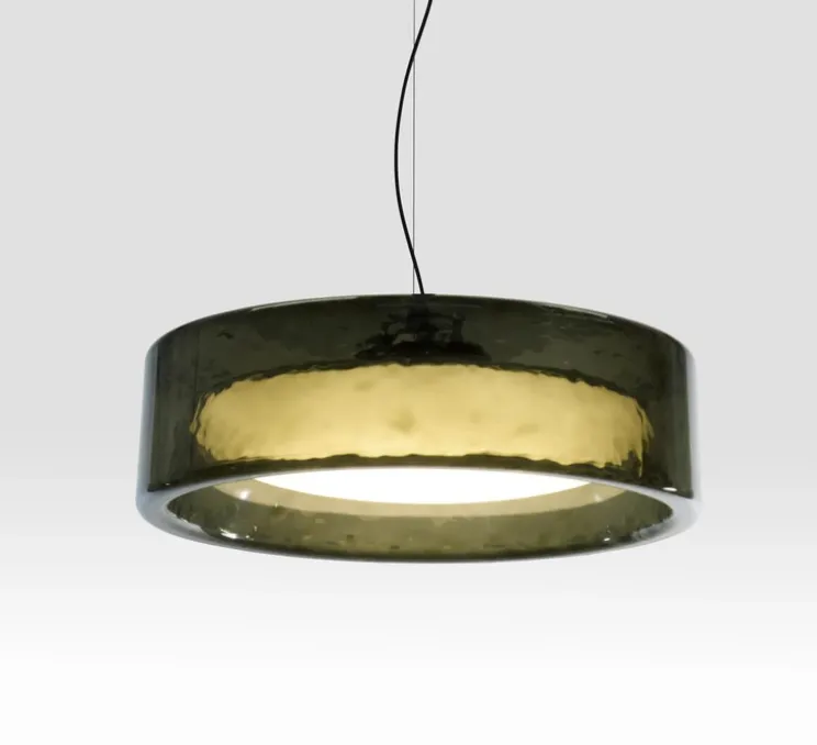 Suspension, Ringo 90, vert, LED, dim, 2700-3000-4000K, 6250 lm, Ø90cm, H25cm - Marset