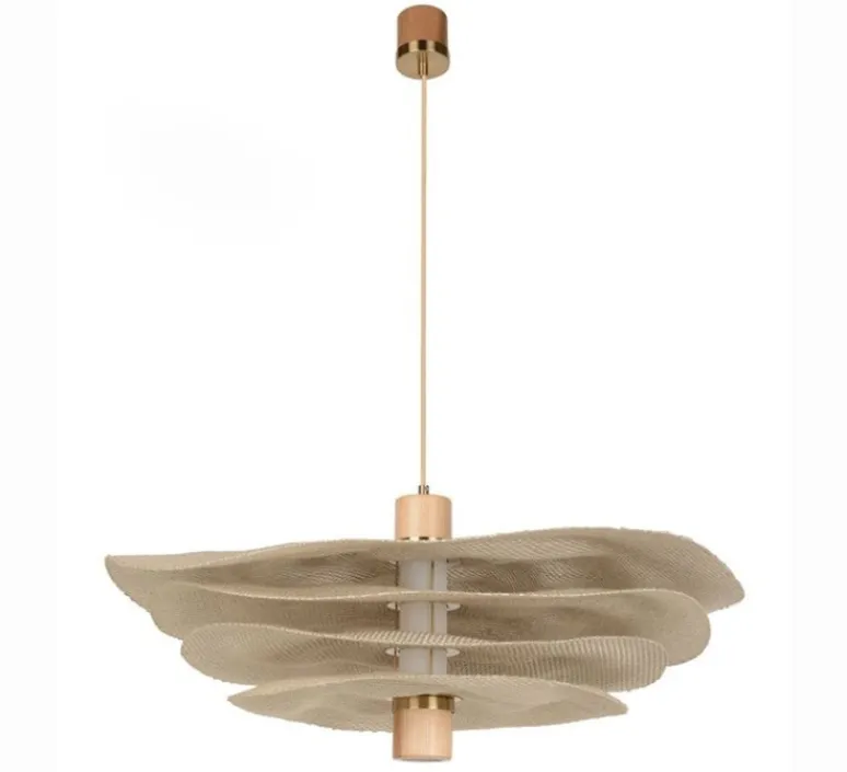 Suspension*Market Set Suspension, Rivage, lin , Ø78cm, H32cm - naturel