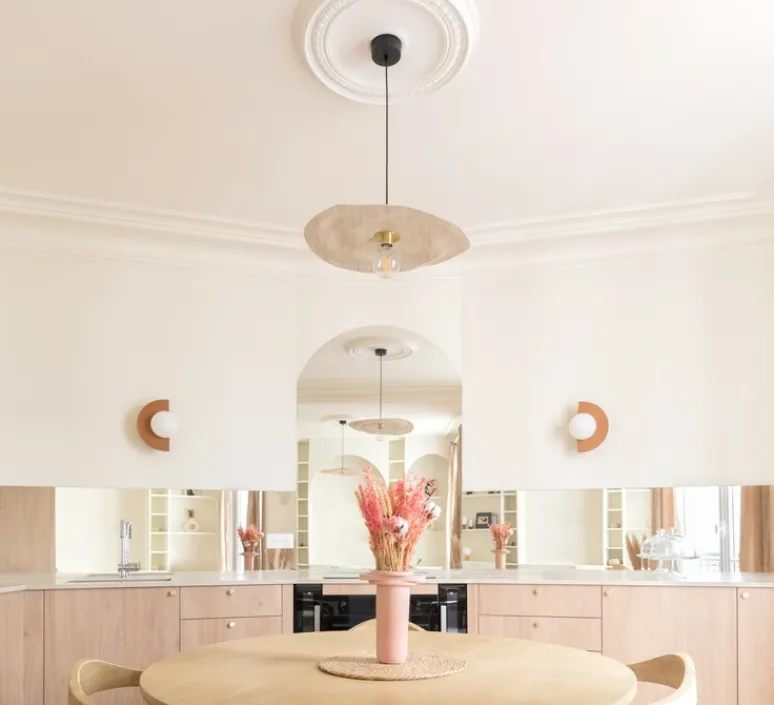 Suspension*Market Set Suspension, Rivage S, , Ø58cm, H6cm - naturel