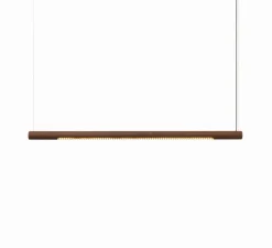 Suspension*Graypants Suspension, Roest, 150h, , LED, 2700K, 3120lm, L150cm, H6cm - marron