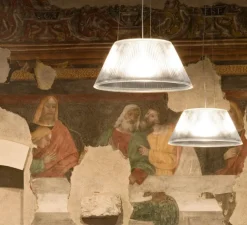 Suspension, Romeo Moon 2, transparent, Ø50cm, H22.5cm - Flos