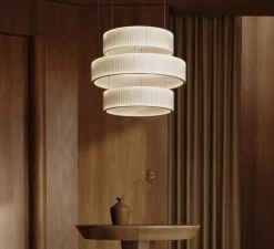 Suspension*Dix heures dix Suspension, Ronde X3, , LED, dim, 2700K, 4101 lm, Ø80cm, H71cm - blanc