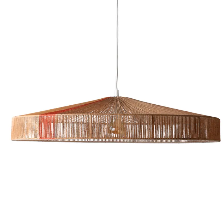 Suspension*HKLIVING Suspension, Rope, , Ø70cm, H15cm - HK Living terracotta