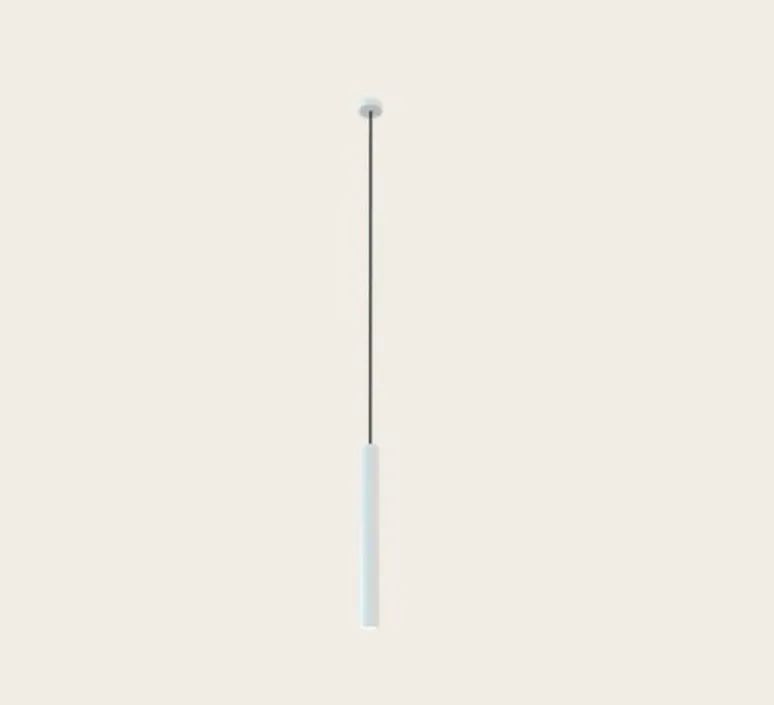 Suspension*Robin Suspension, Rose 40, , Ø4cm, H40cm - blanc mat