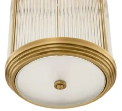 Suspension*Eichholtz Suspension, Rousseau L, , Ø27,5cm, H49cm - laiton antique