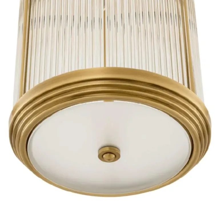 Suspension*Eichholtz Suspension, Rousseau L, , Ø27,5cm, H49cm - laiton antique