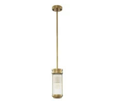 Suspension*Eichholtz Suspension, Rousseau S, , Ø12cm, H30,5cm - laiton antique