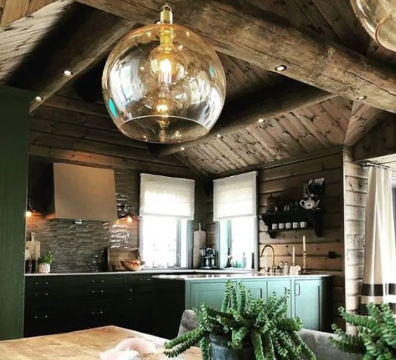 Suspension*Ebb and Flow Suspension, ROWAN 28, , Ø28cm, H28cm - Or fumé