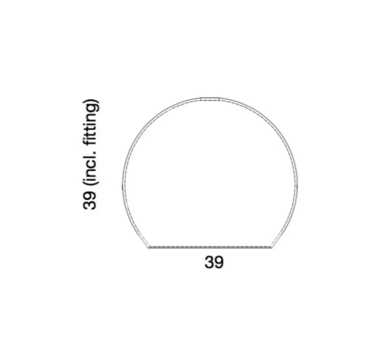 Suspension*Ebb and Flow Suspension, Rowan, , Ø39cm - bleu profond