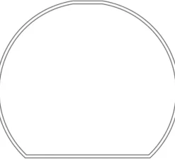 Suspension, Rowan, transparent, Ø22cm - Ebb and Flow